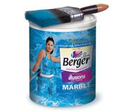 Berger Illusions Marble for Interior Painting : ColourDrive